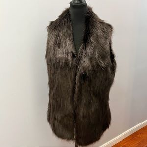 Via Spiga faux fur vest